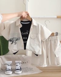 Dino Luck Layered Set (cream)