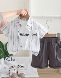 Urban Explorer Layered Set (charcoal grey)